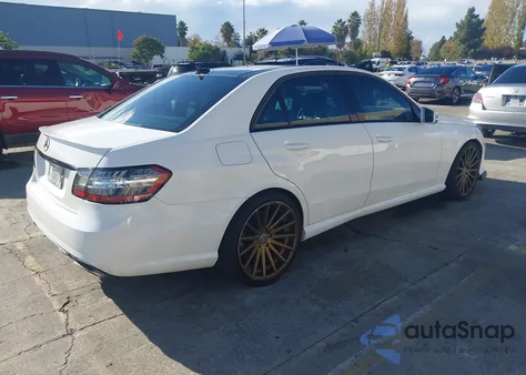 2013 Mercedes-Benz E 350 from USA, damaged, VIN WDDHF5KB7DA694799